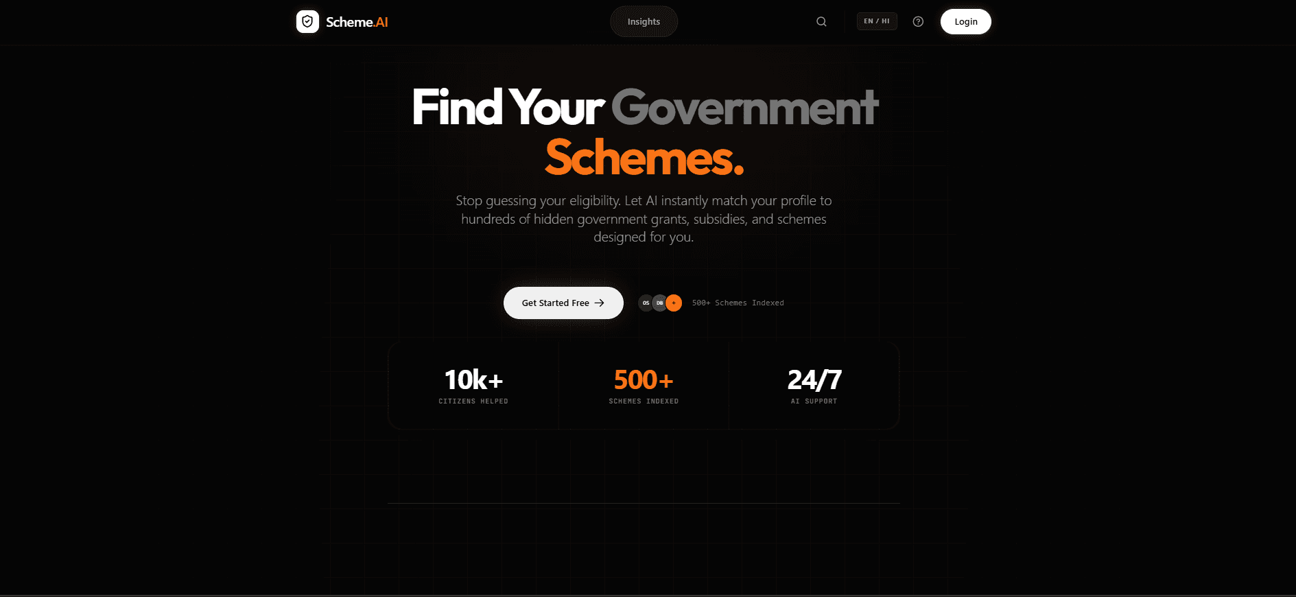 AI Government Scheme Advisor