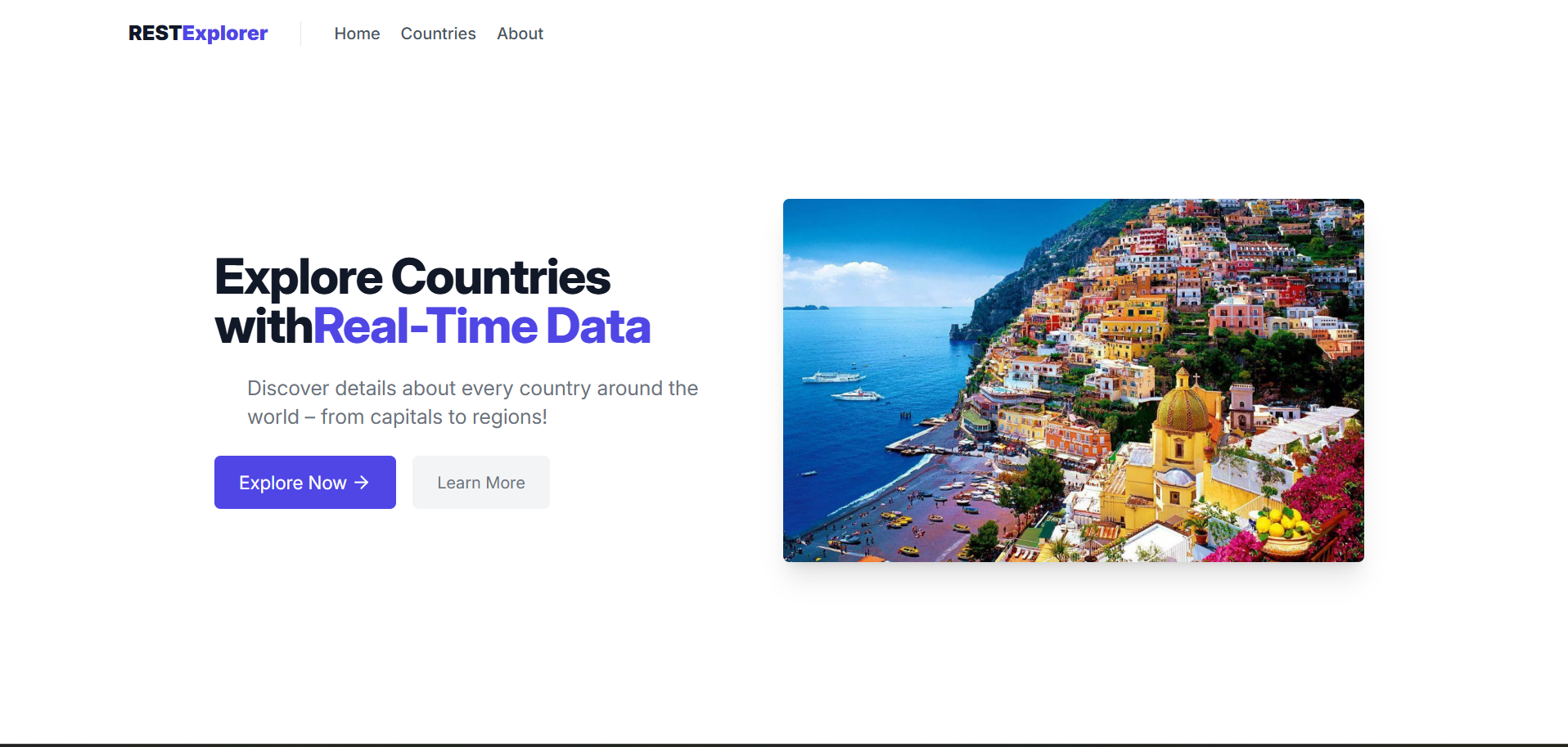 Mini REST Countries Explorer