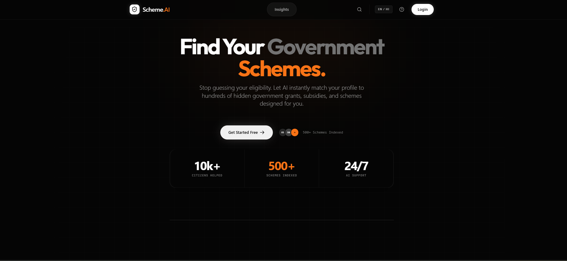 AI Government Scheme Advisor